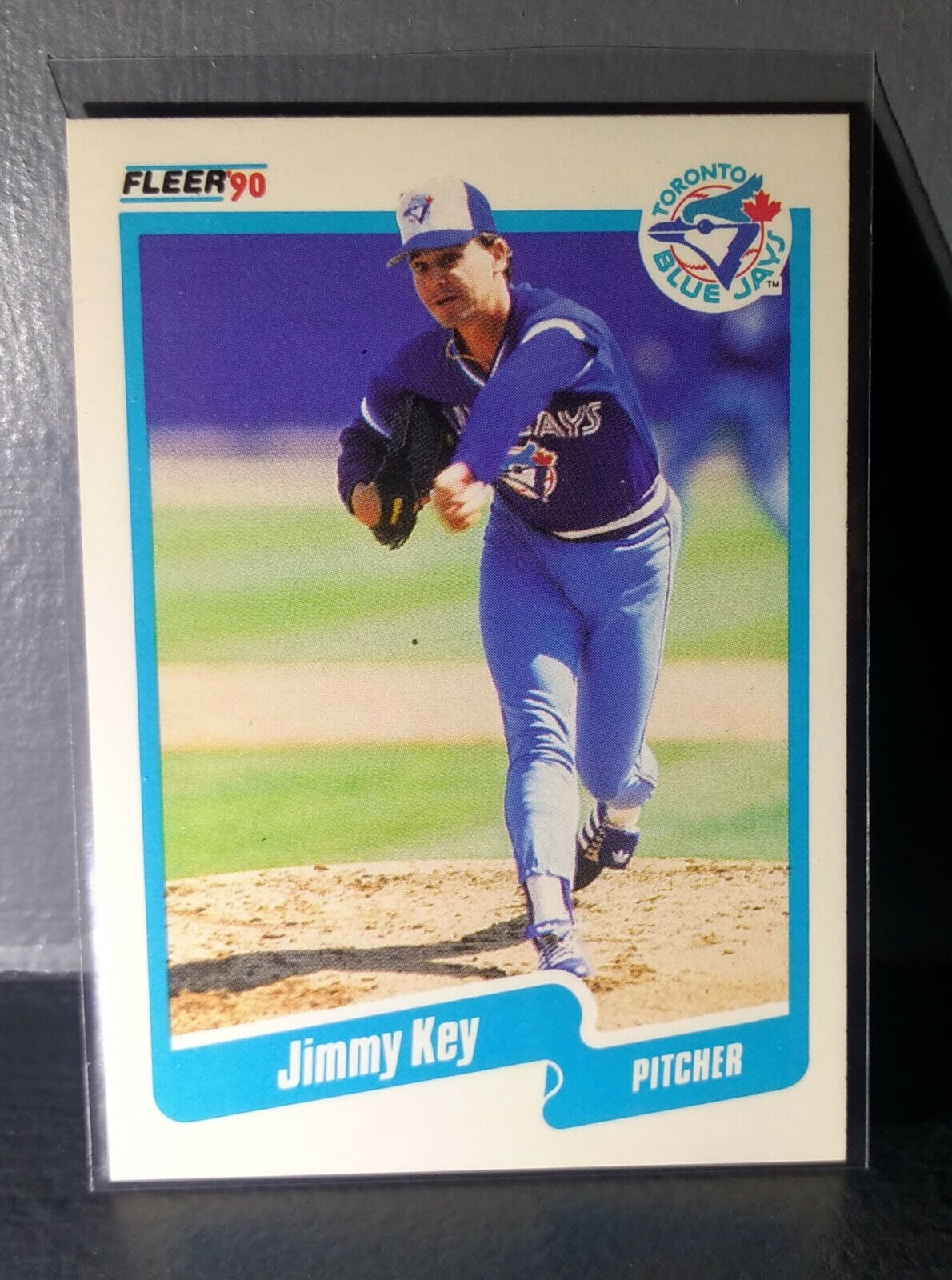 1990 Jimmy Key Fleer Baseball Card #85