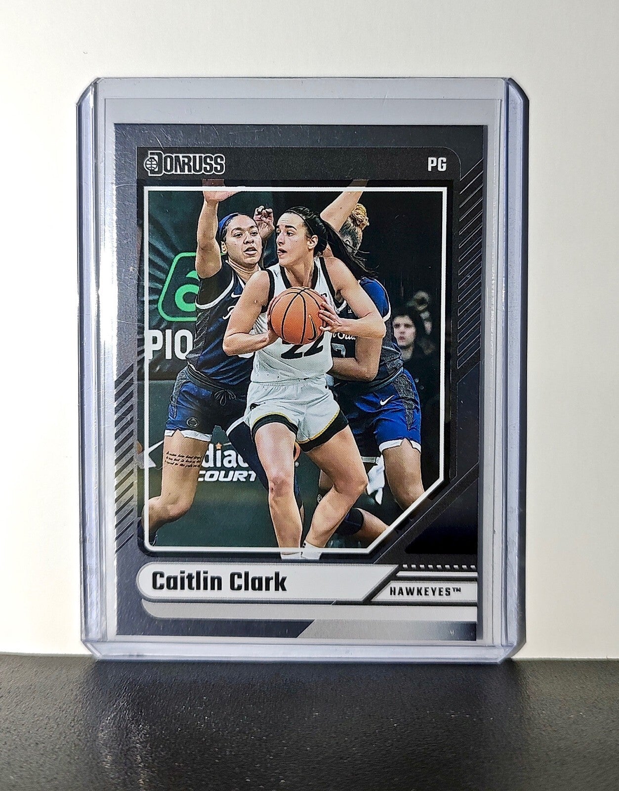 Caitlin Clark 2024 Silver Foil Panini Donruss #10 Basketball Card Iowa Hawkeyes