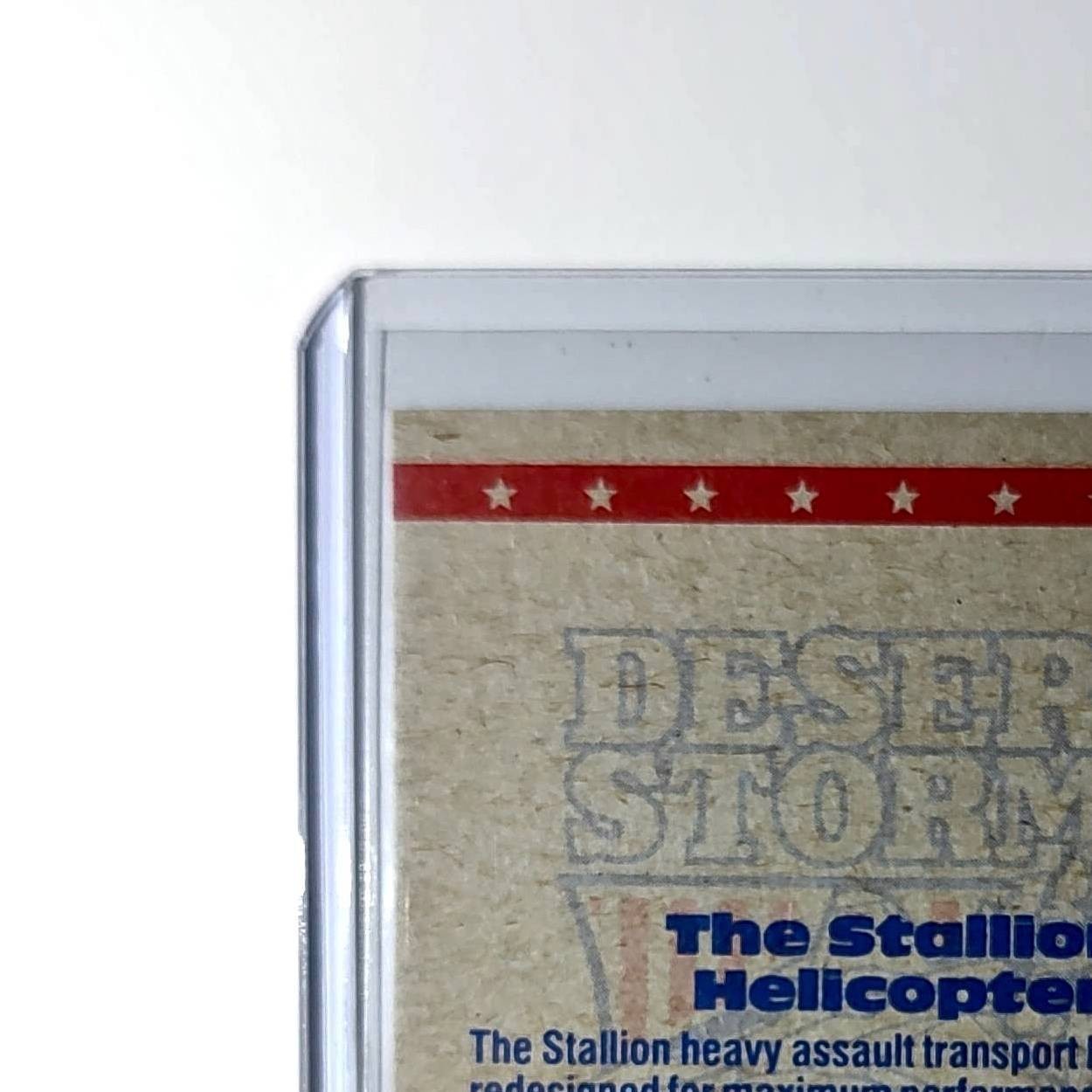 Stallion Helicopter 1991 Topps Desert Storm #8 Card