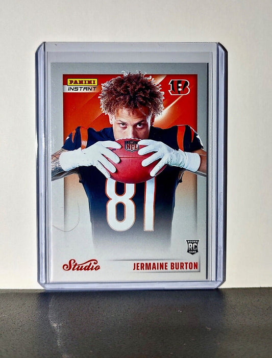 Jermaine Burton 2024 Panini NFL Studio Rookies #13 Card Bengals 1/1672