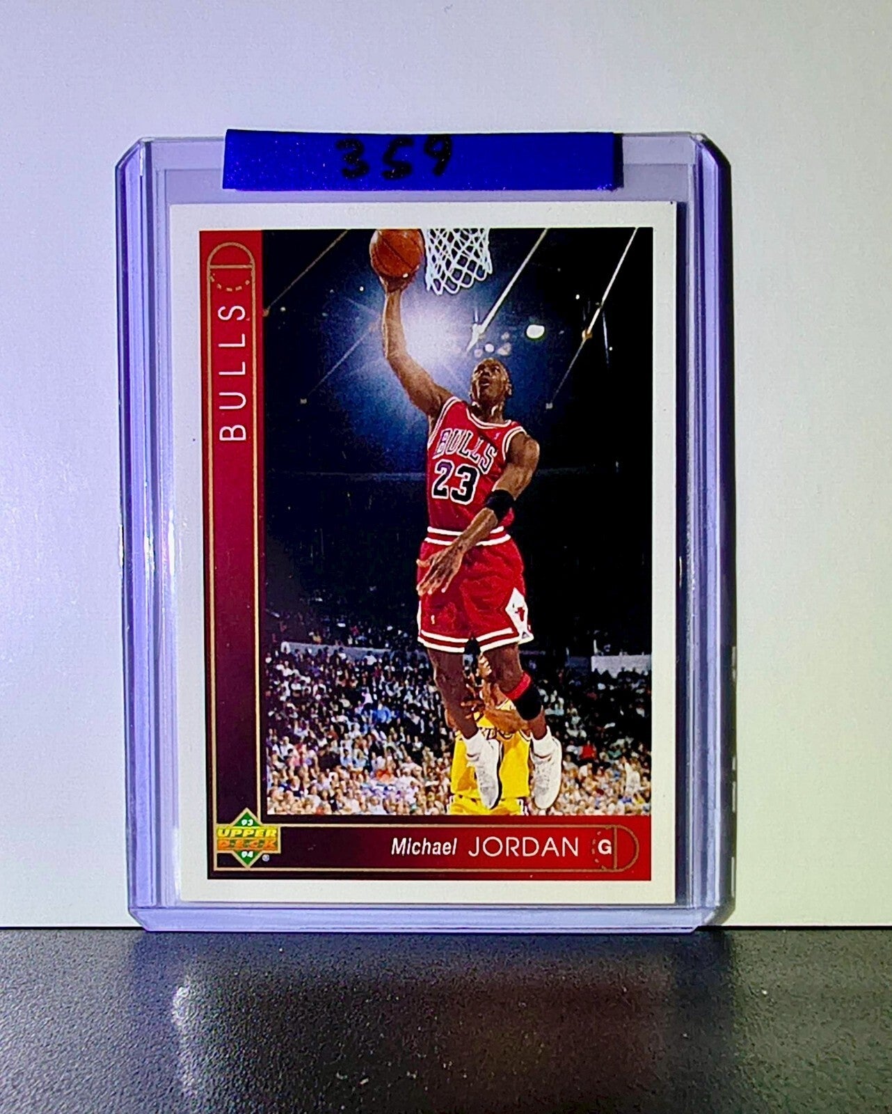 Michael Jordan 1993-94 Upper Deck #23 Basketball Card Chicago Bulls