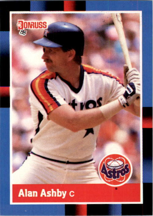 1988 Alan Ashby Donruss Baseball Card #163