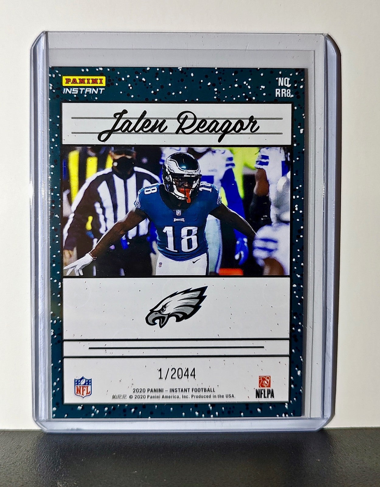 Jalen Reagor Rookie 2020 Panini NFL #8 Rated Rookie Card Philadelphia Eagles