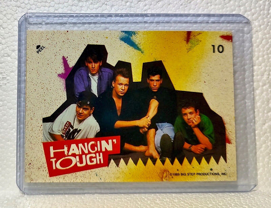 Hangin' Tough 1989 New Kids on the Block #10 Sticker Trading Card