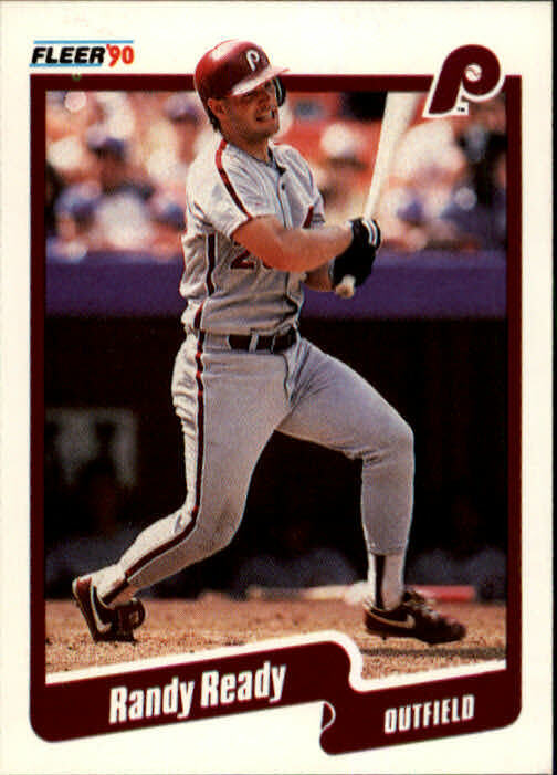 1990 Randy Ready Fleer Baseball Card #571