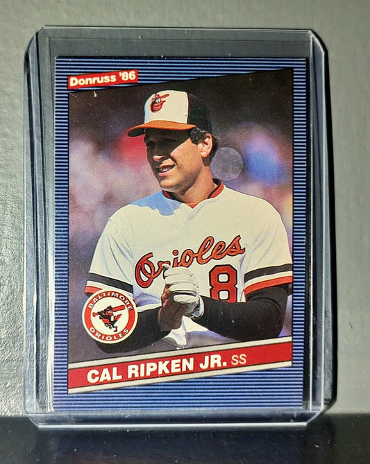 1986 Cal Ripken Jr. Donruss Leaf Baseball Card #210