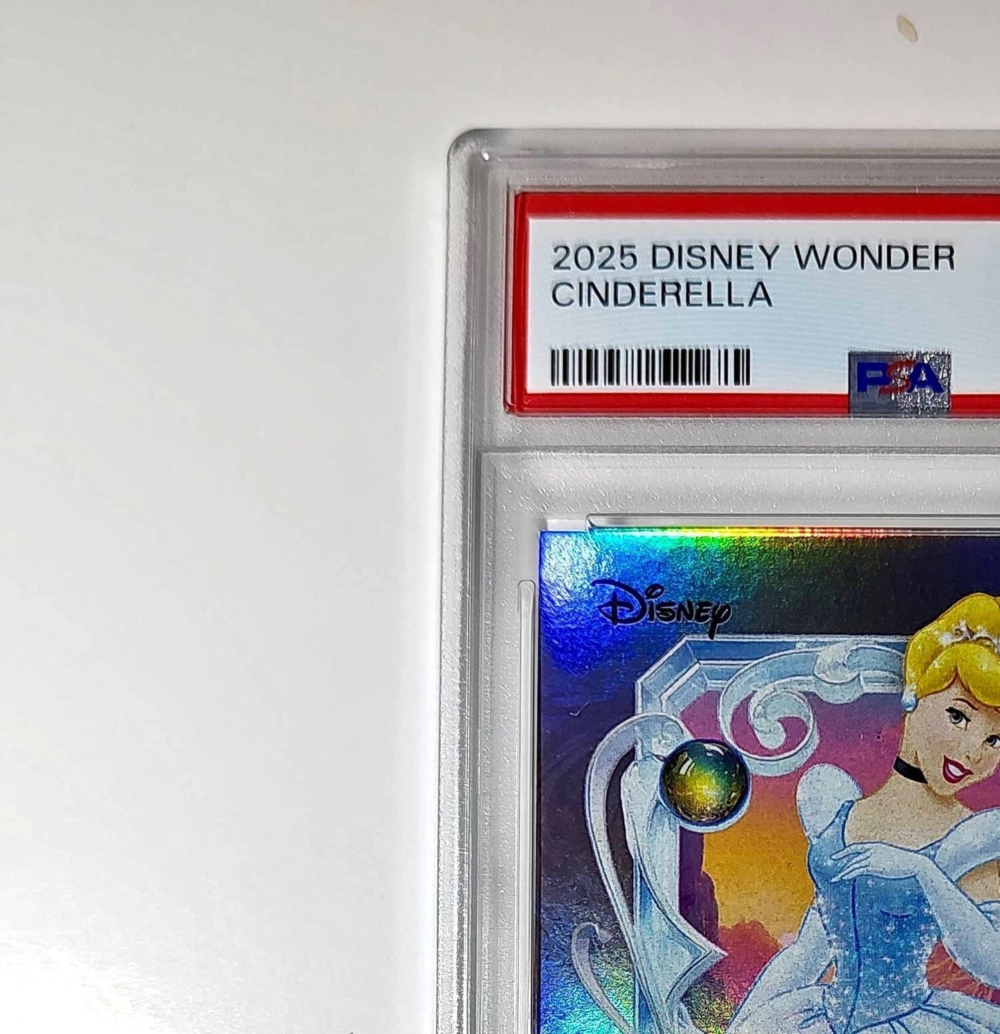 Cinderella 2025 Topps Disney Cartoon Princess #152 Card Cinderella PSA 9 MT
