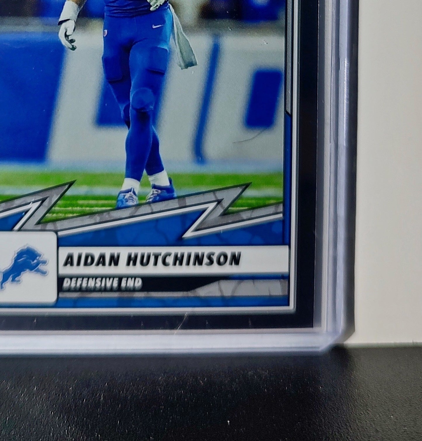 Aidan Hutchinson 2025 Panini NFL #39 Foil Sticker Card Detroit Lions