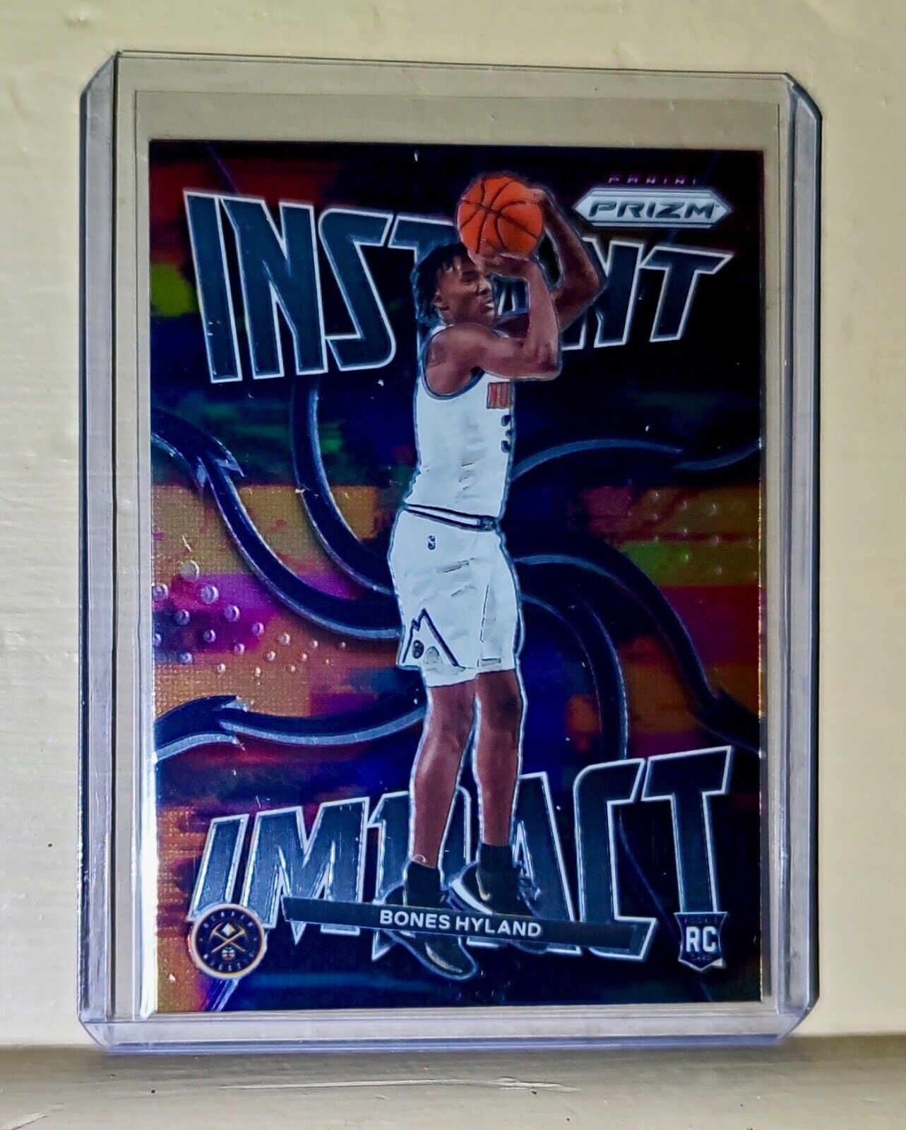 Bones Hyland 2021-22 Panini Prizm Instant Impact NBA #6 Rookie Card