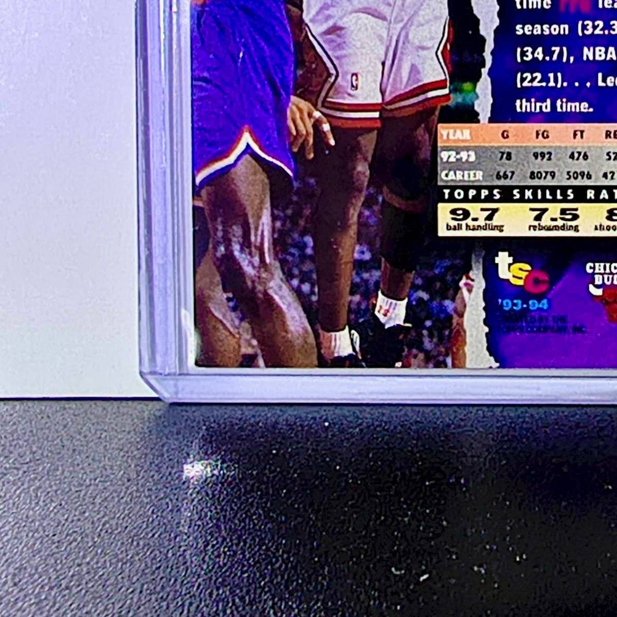 Michael Jordan 1993-94 Topps Stadium Club #169 Basketball Card Chicago Bulls