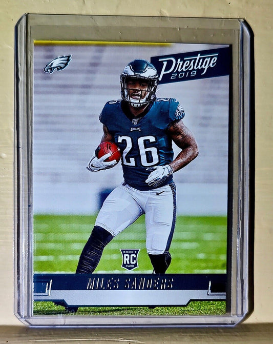 Miles Sanders 2019 Panini Prestige Xtra Points #258 NFL Rookie Card Eagles