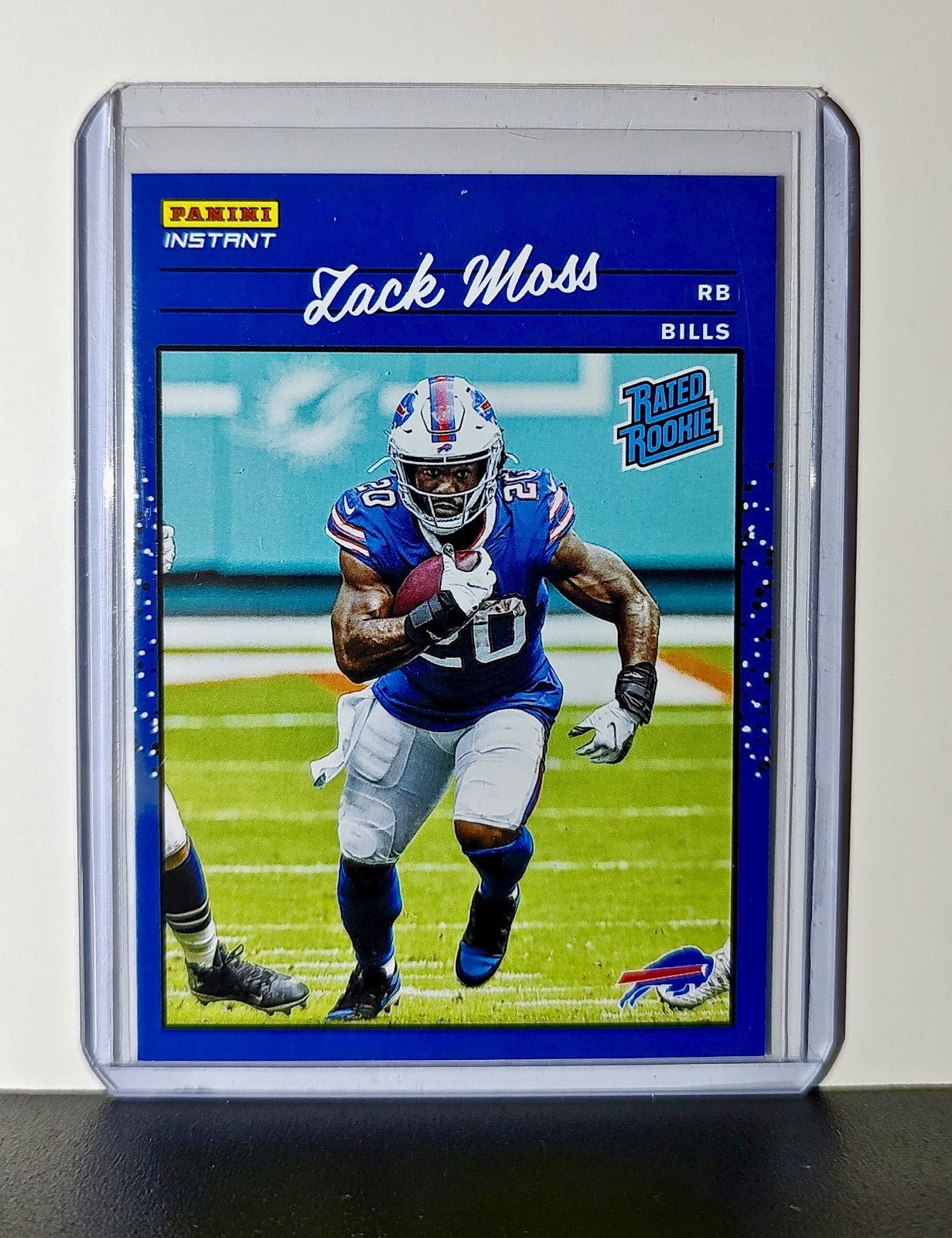 Zack Moss Rookie 2020 Panini NFL #31 Rated Rookie Card Buffalo Bills