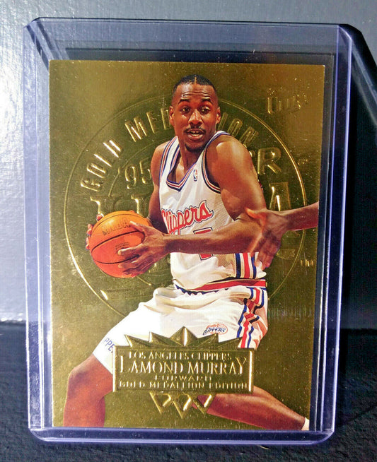 1995-96 Lamond Murray Fleer Ultra Gold Medallion #79 Basketball Card