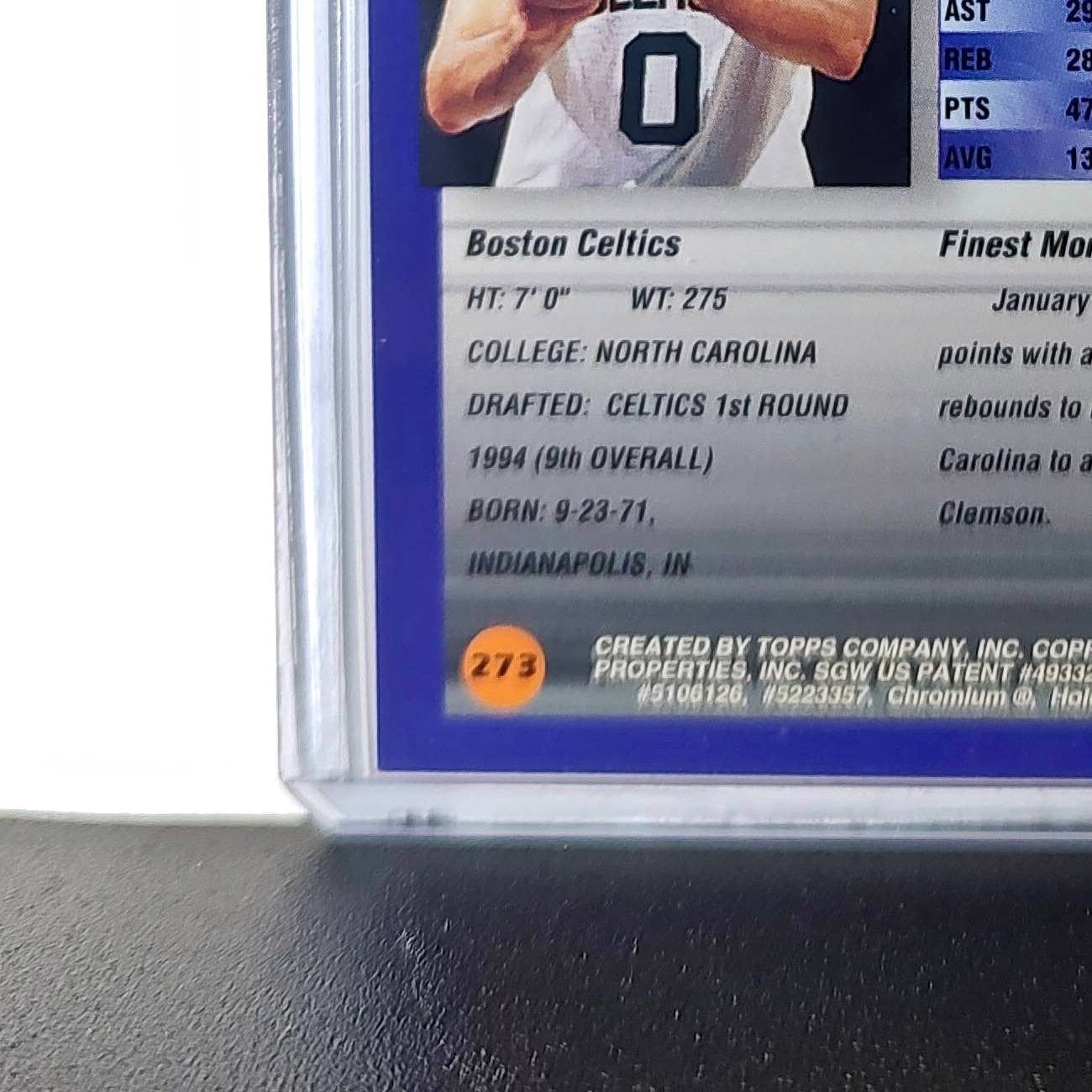 Eric Montross Rookie 1994-95 Topps Finest #273 Card