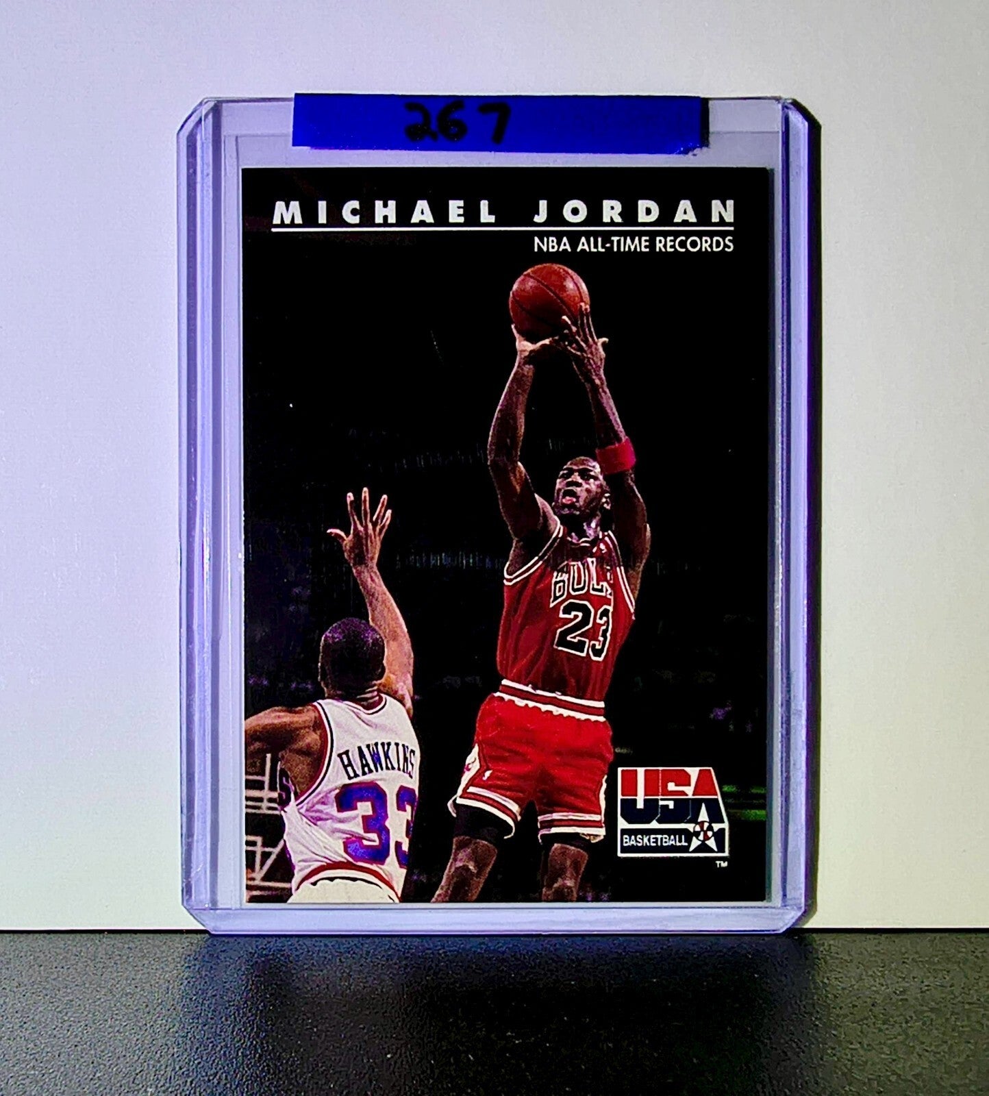 Michael Jordan 1992-93 Skybox USA Basketball #45 Basketball Card Chicago Bulls
