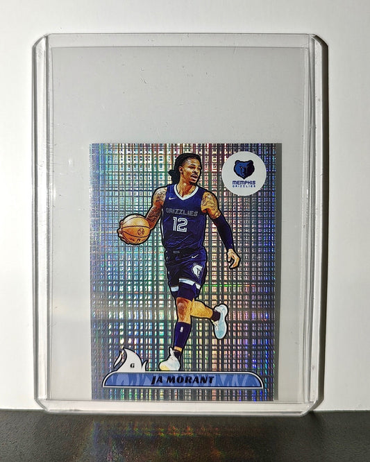 Ja Morant 2024-25 Panini NBA #384 Foil Sticker Card Memphis Grizzlies