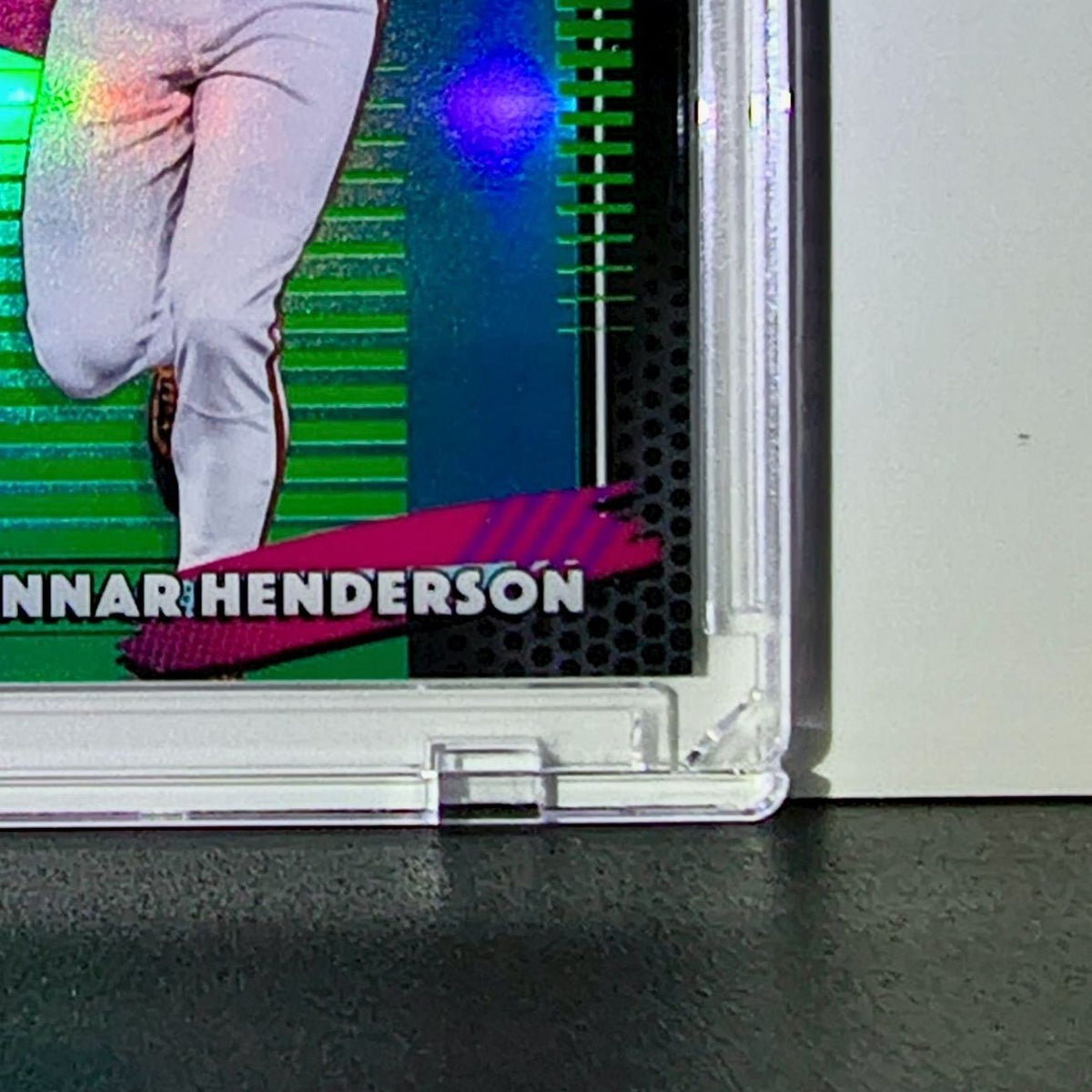 Gunnar Henderson 2026 MLB Topps Finest Green Refractor Baltimore Orioles 185/199