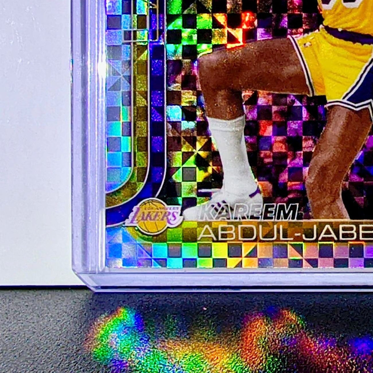 Kareem Abdul-Jabbar 2025-26 NBA Topps Chrome Update X-Fractor #144 Card Lakers