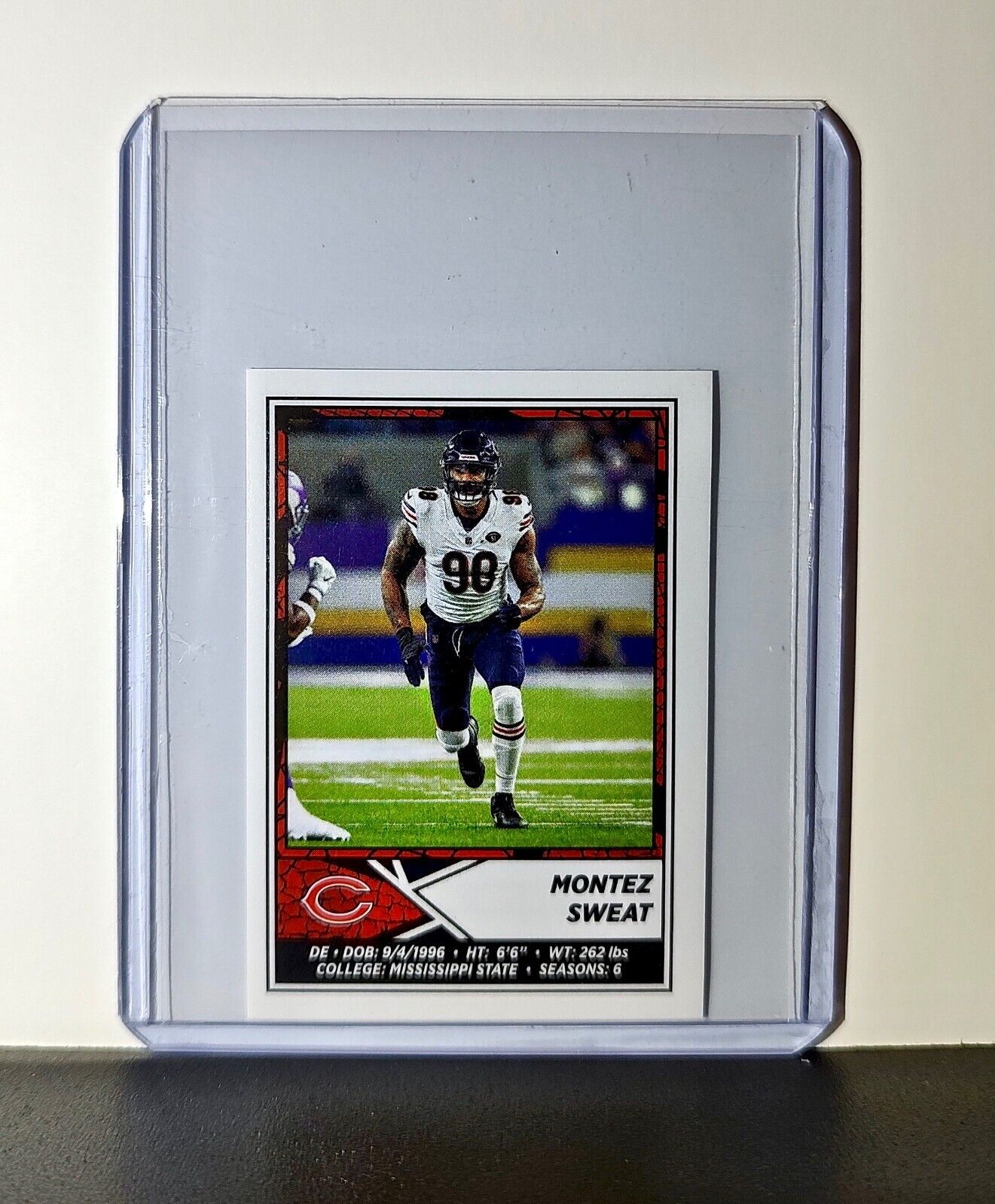 Montez Sweat 2024 Panini NFL Sticker #369 Chicago Bears