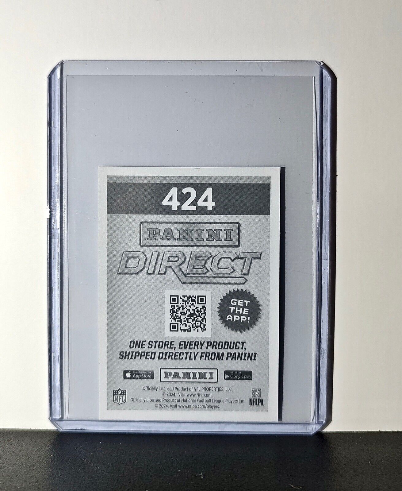 Justin Jefferson 2024 Panini NFL Sticker #424 Foil Minnesota Vikings