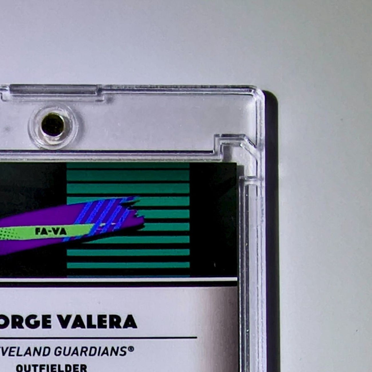 George Valera Rookie 2026 MLB Topps Finest #FA-VA Autograph Card Guardians