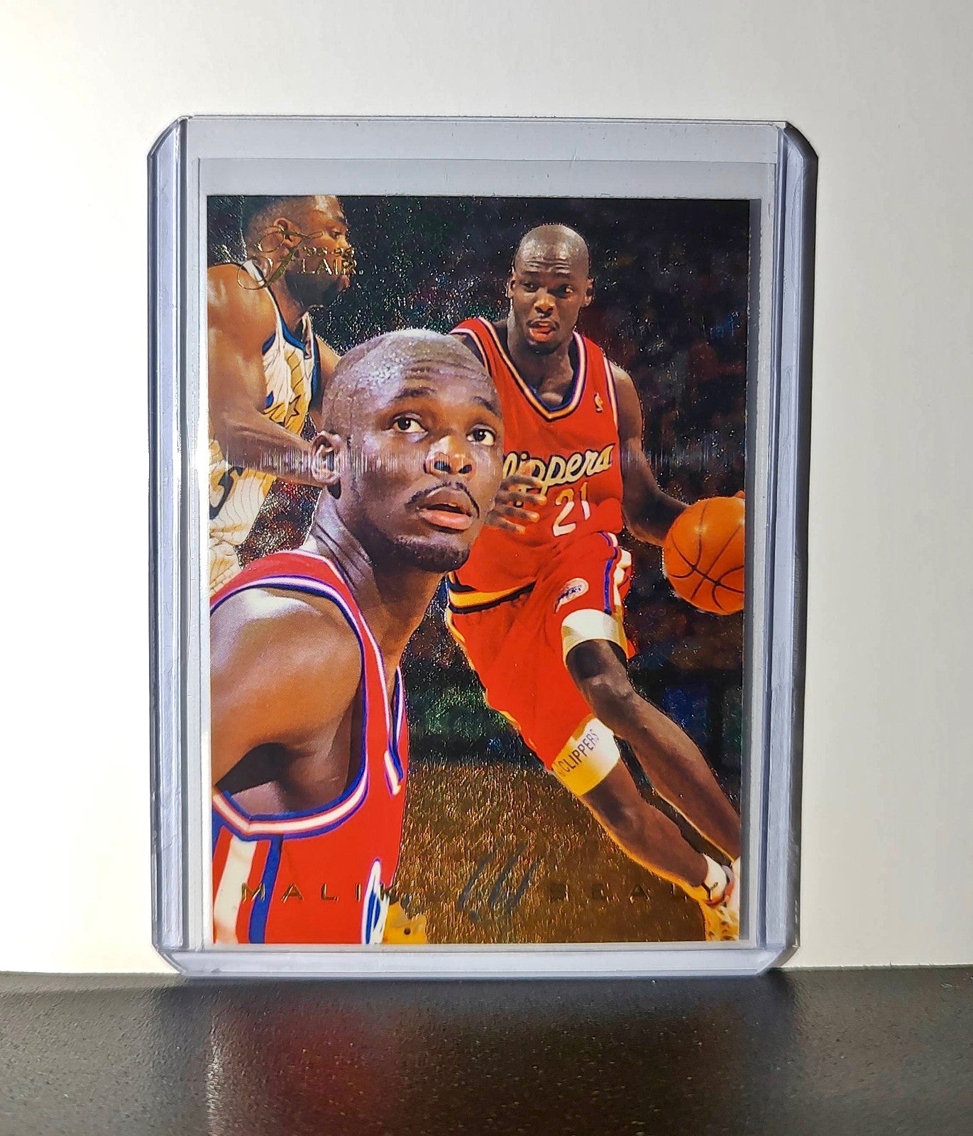Malik Sealy 1995-96 Flair NBA #62 Card Los Angeles Clippers