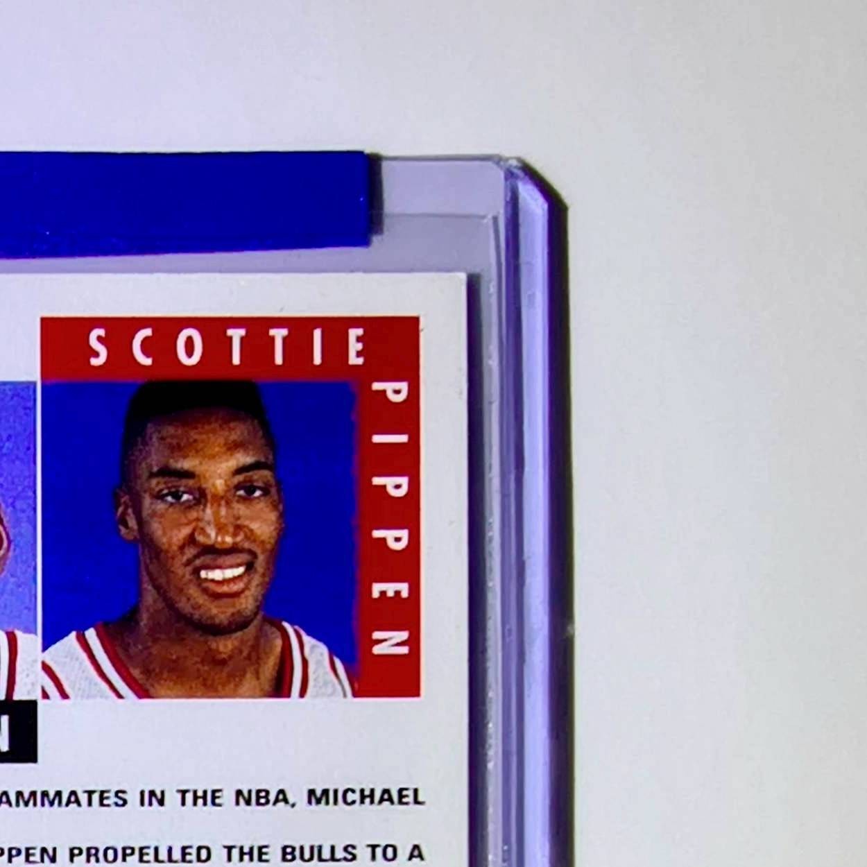 Michael Jordan Scottie Pippen 1992-93 Upper Deck Scoring Threats #62 Card Bulls