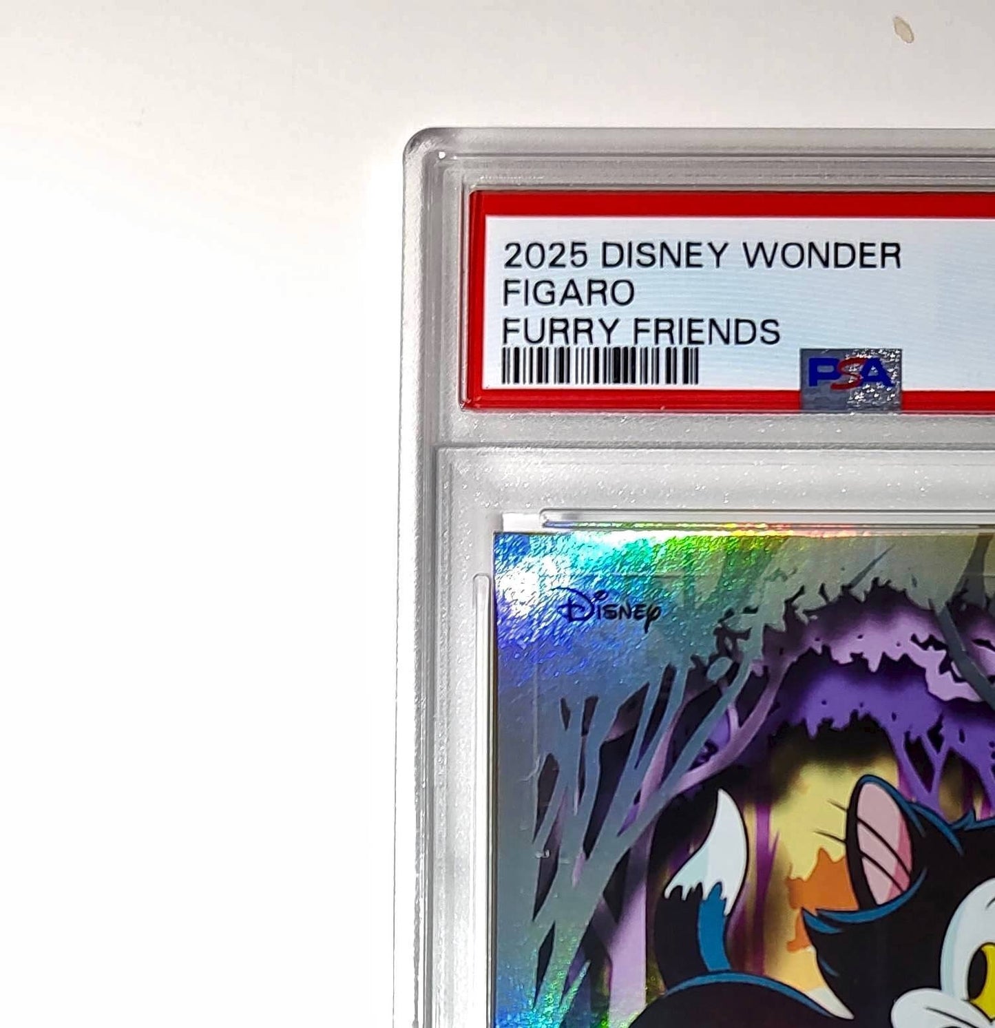 Figaro 2025 Topps Disney #FF-3 Furry Friends Card Pinocchio PSA 7