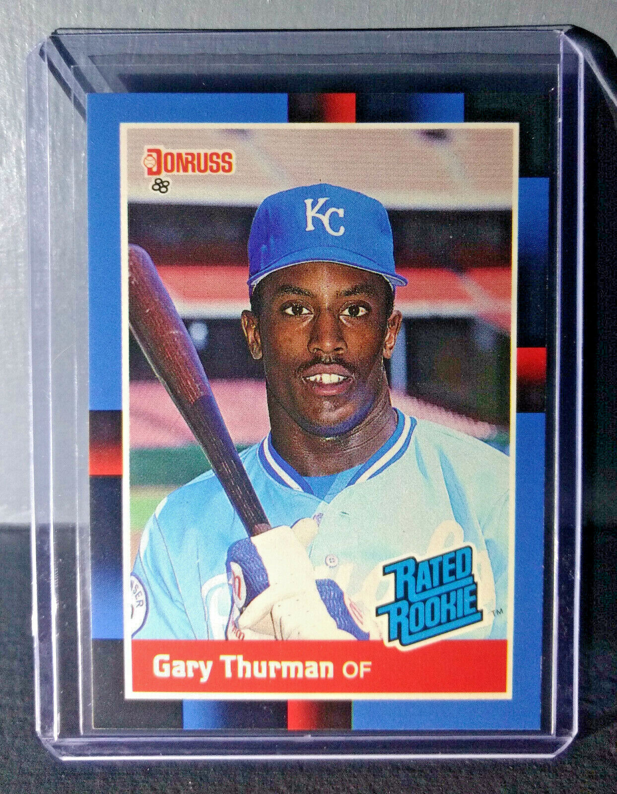 1988 Gary Thurman Donruss Rated Rookie #44 Baseball Card