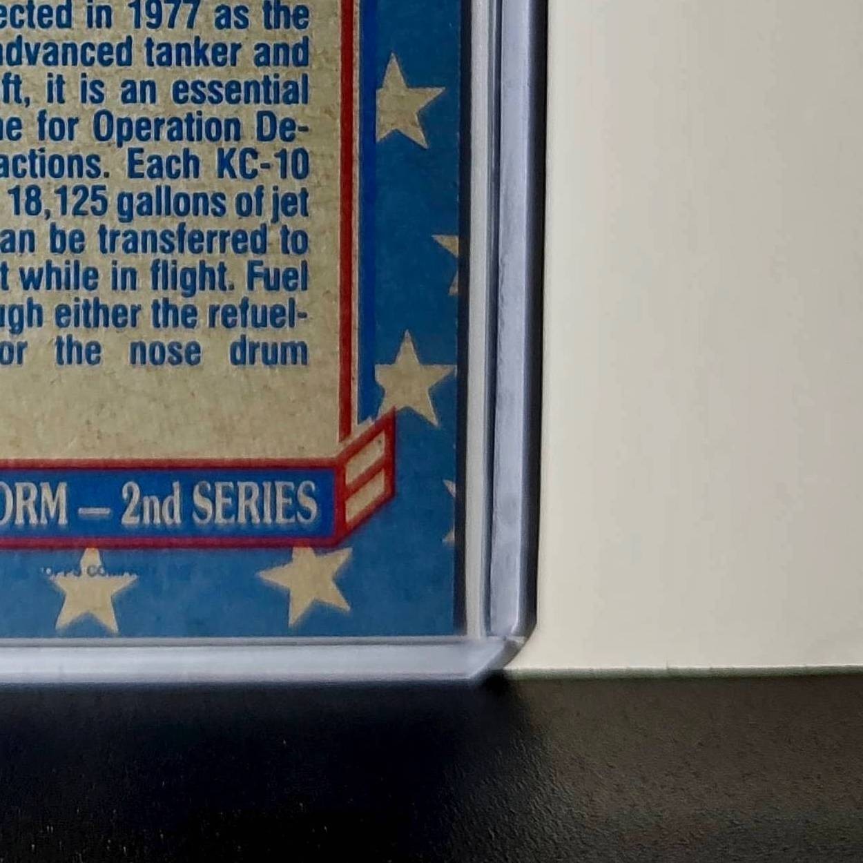 KC-10 – The Flying Gas Station 1991 Topps Desert Storm #138 Card