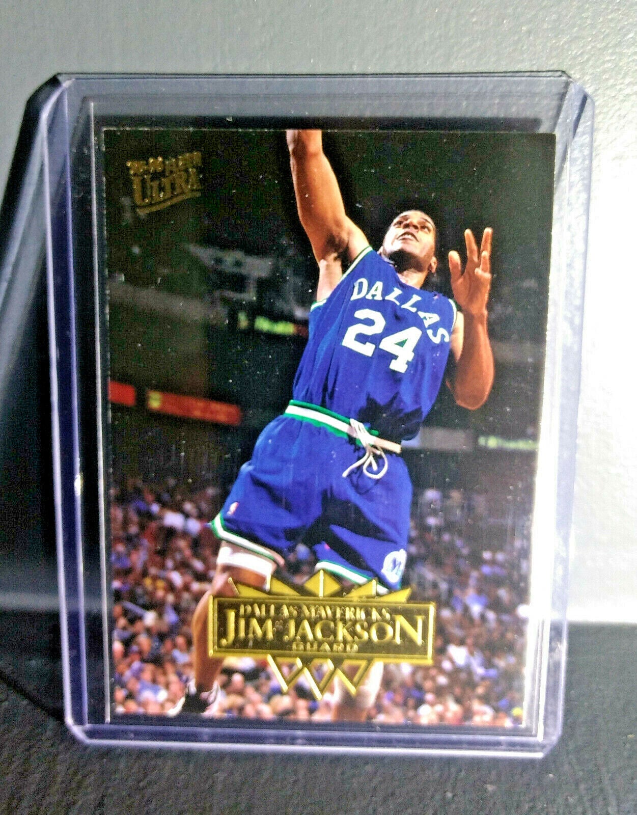 1995-96 Jim Jackson Fleer Ultra #37 Basketball Card