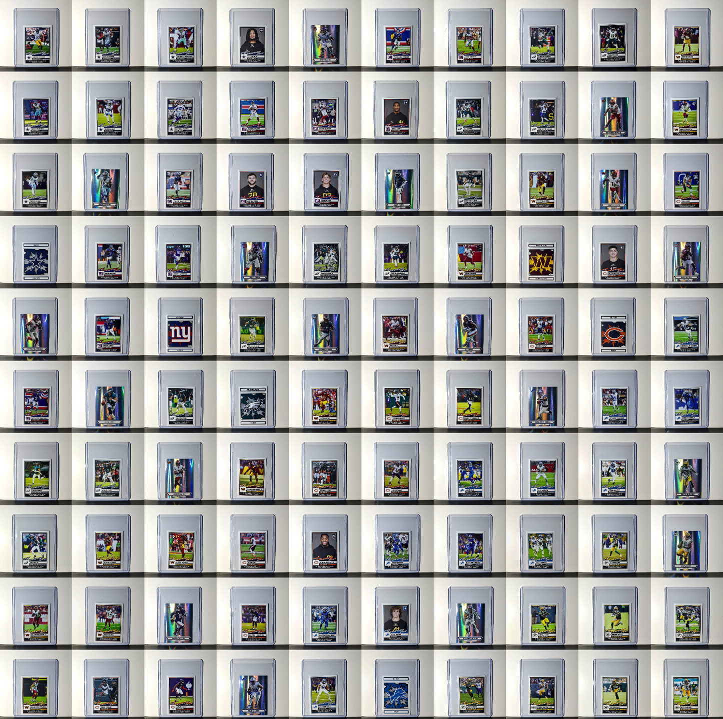 2025 Panini NFL Sticker Collection Complete 564 Football Sticker Set - Toploaded