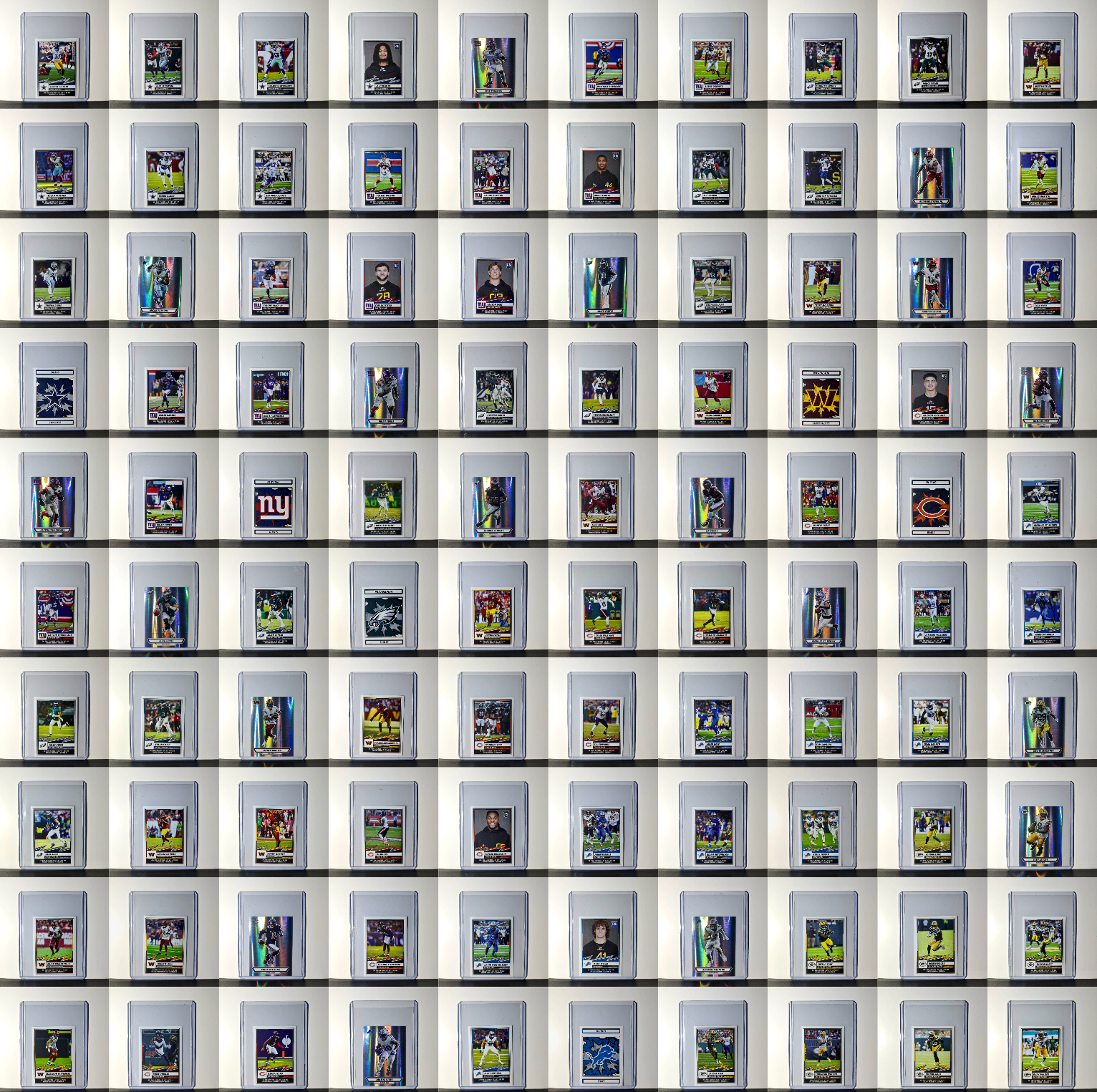 2025 Panini NFL Sticker Collection Complete 564 Football Sticker Set - Toploaded