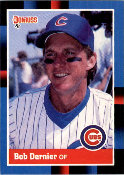 1988 Bob Dernier Donruss Baseball Card #392