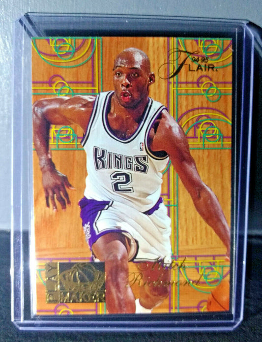 1994-95 Mitch Richmond Flair Play Maker #8 Basketball Card