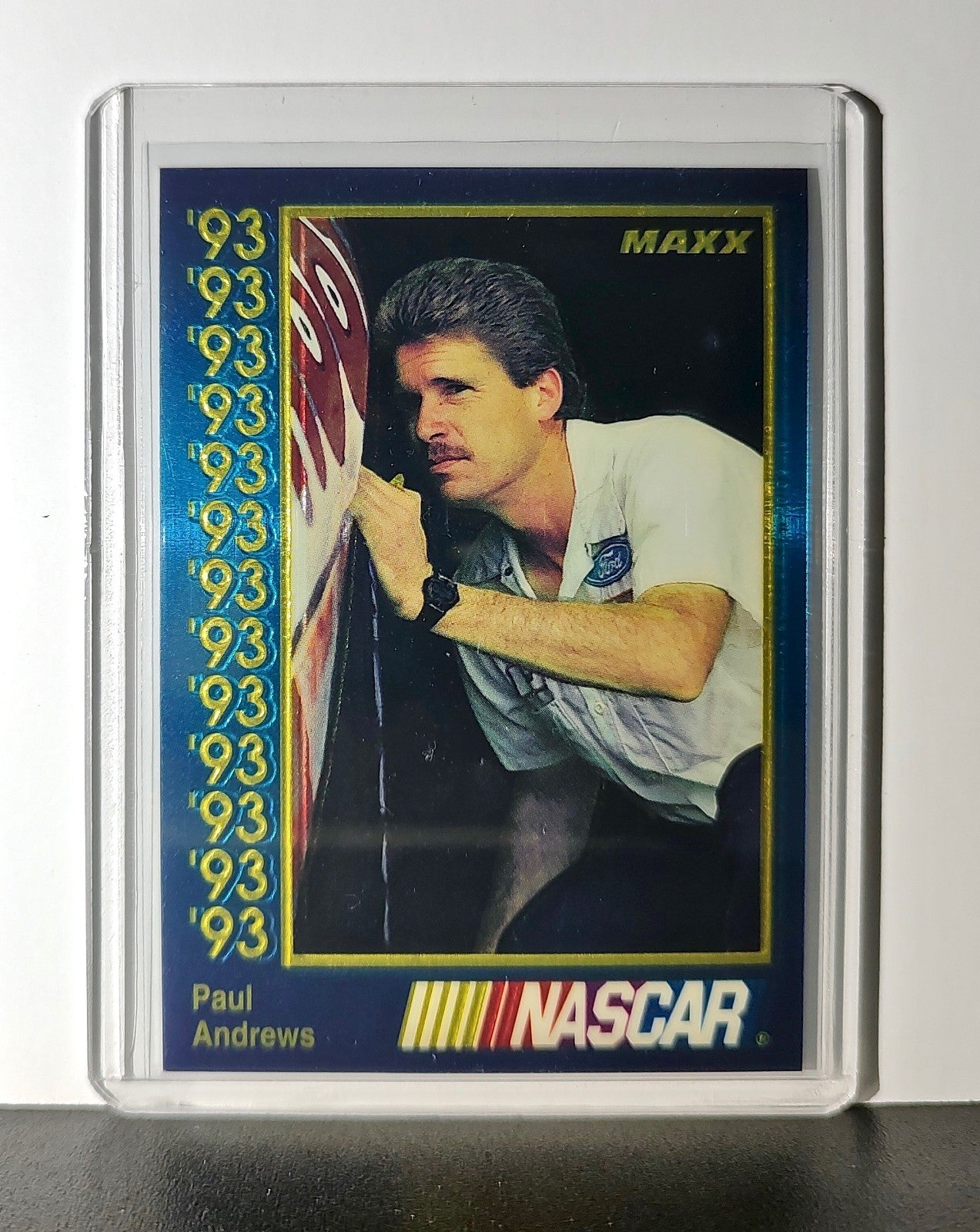 Paul Andrews 1993 Maxx Premier Plus Racing #127 NASCAR Card AK Racing