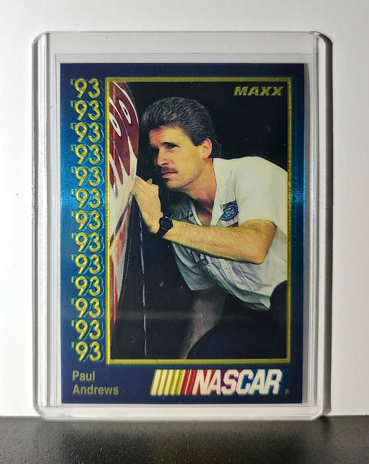 Paul Andrews 1993 Maxx Premier Plus Racing #127 NASCAR Card AK Racing