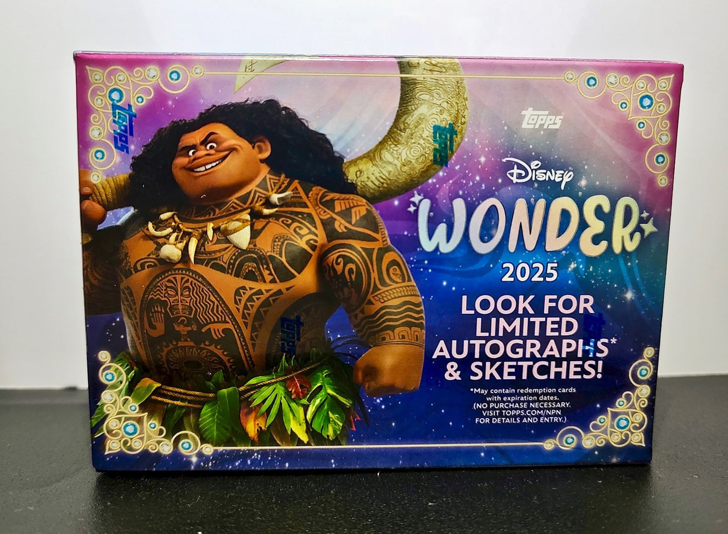 2025 Topps Disney Wonder Sealed Box 7 Packs 6 Cards per pack (42 new cards)
