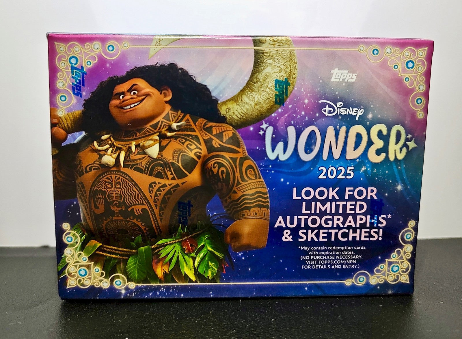 2025 Topps Disney Wonder Sealed Box 7 Packs 6 Cards per pack (42 new cards)