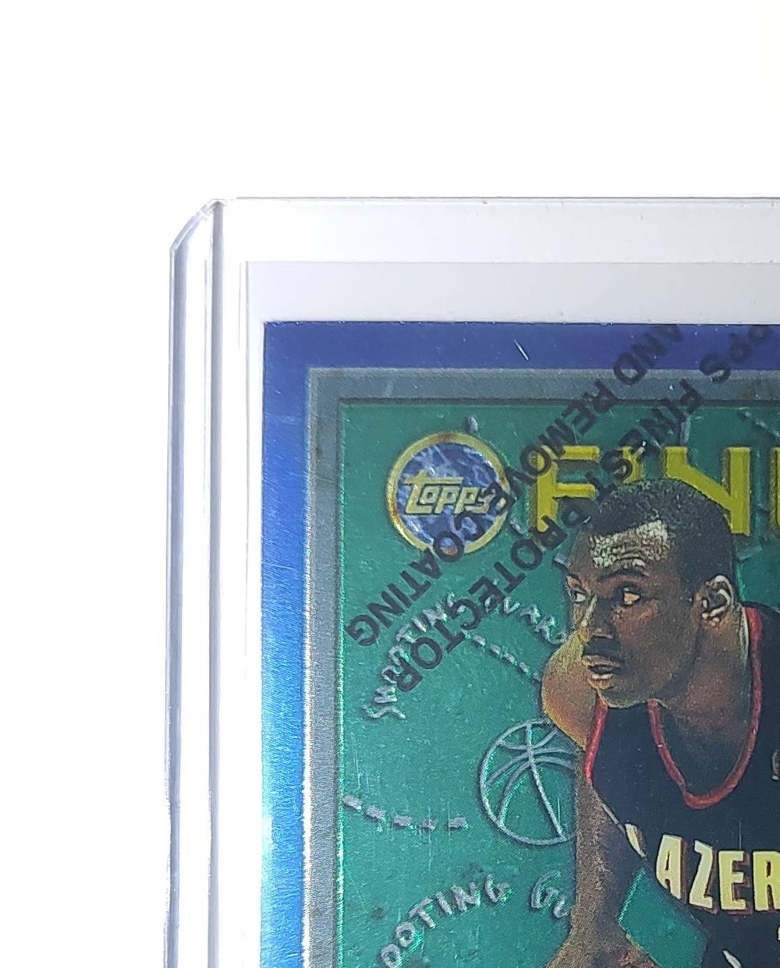 Aaron McKie 1995-96 Topps Finest NBA #196 Card Trail Blazers