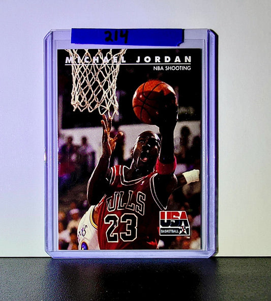 Michael Jordan 1992-93 Skybox USA Basketball #44 Basketball Card Chicago Bulls