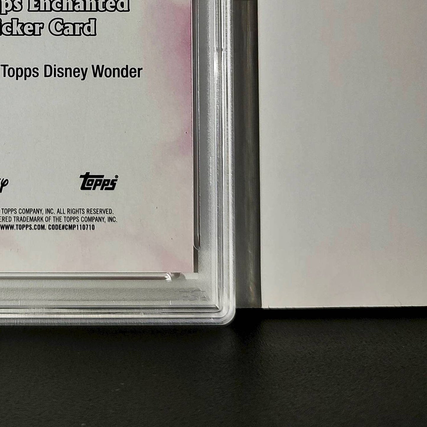 Moana 2025 Topps Disney #ES-23 Enchanted Sticker Card Moana PSA 9