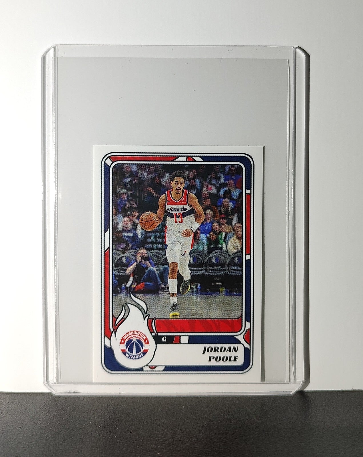 Jordan Poole 2024-25 Panini NBA #281 Sticker Card Washington Wizards