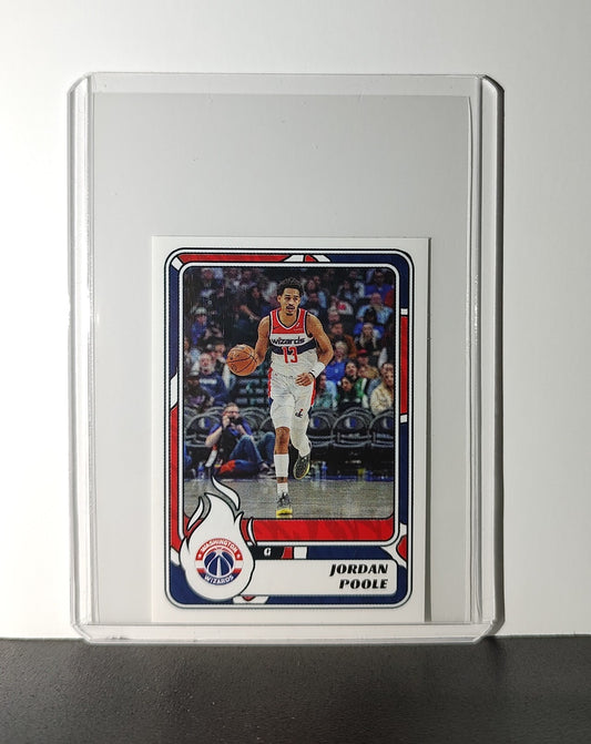 Jordan Poole 2024-25 Panini NBA #281 Sticker Card Washington Wizards