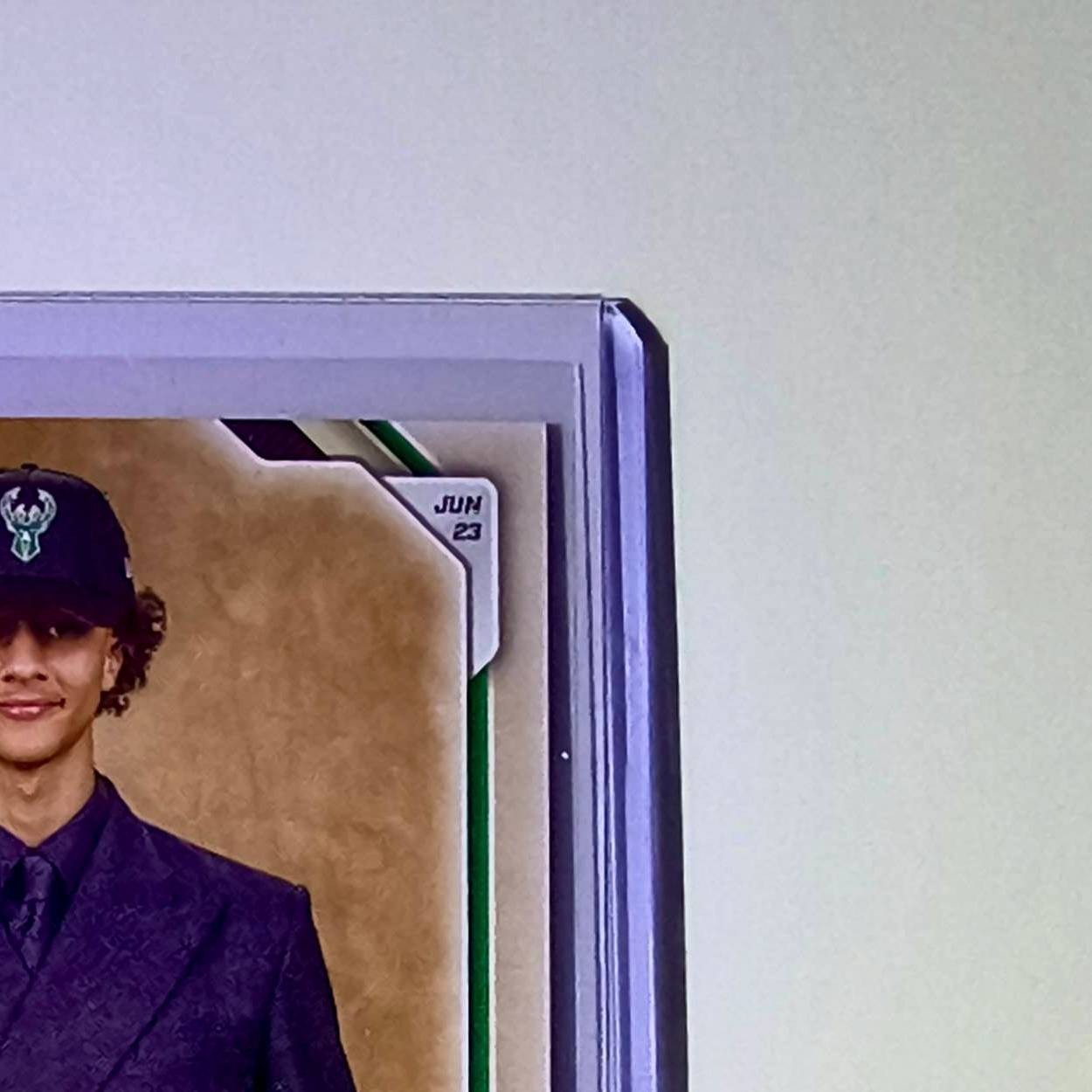 Nate Ament Rookie 2026-27 Topps NBA Draft #NAME Card Milwaukee Bucks