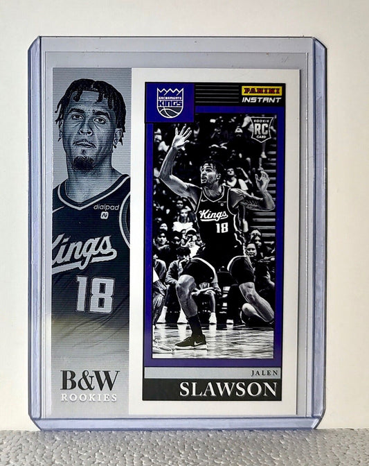 Jalen Slawson 2023-24 Panini NBA #36 Black and White Rookies Card 1/326