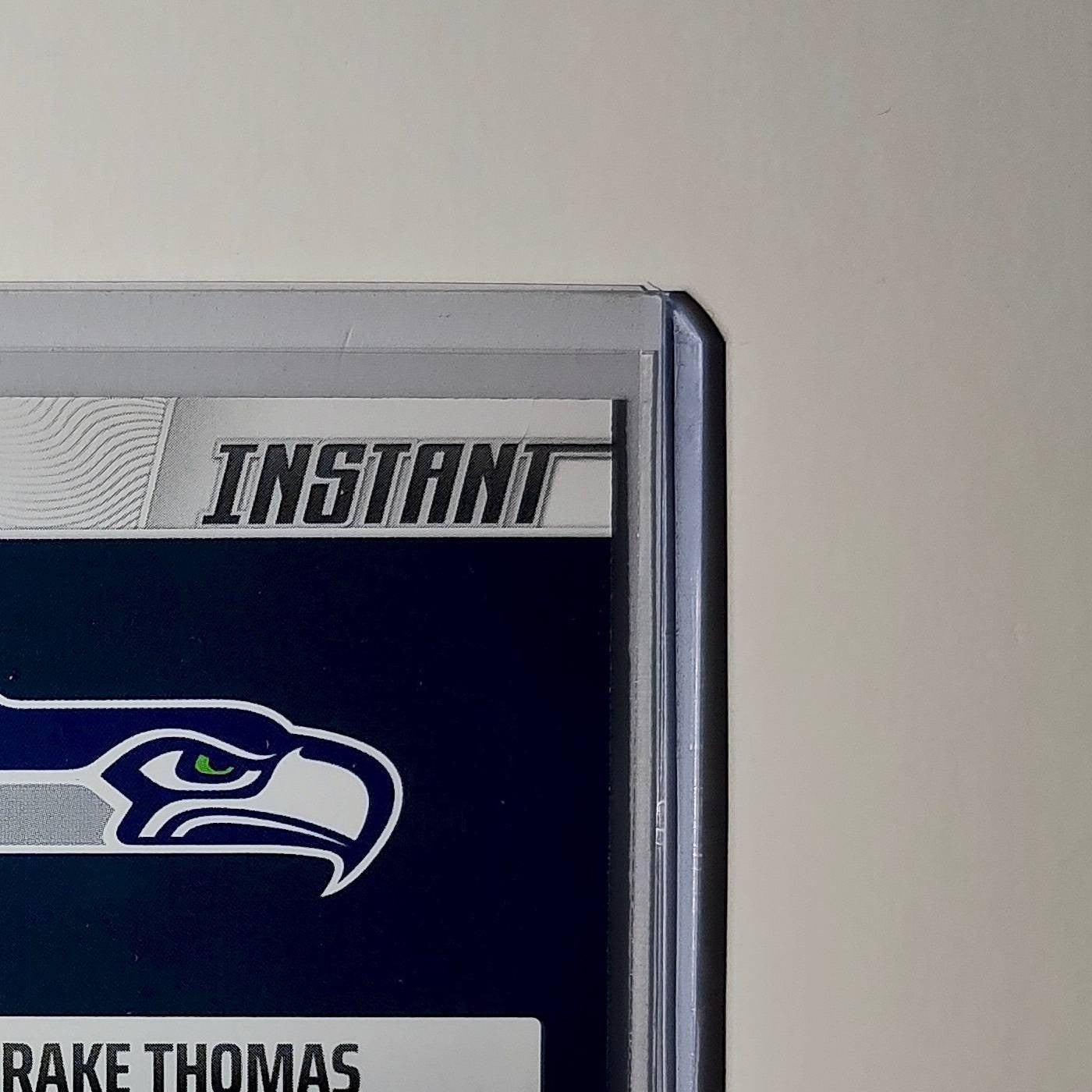 Drake Thomas 2026 Panini NFL Super Bowl LIX Champions #21 Card Seattle Seahawks