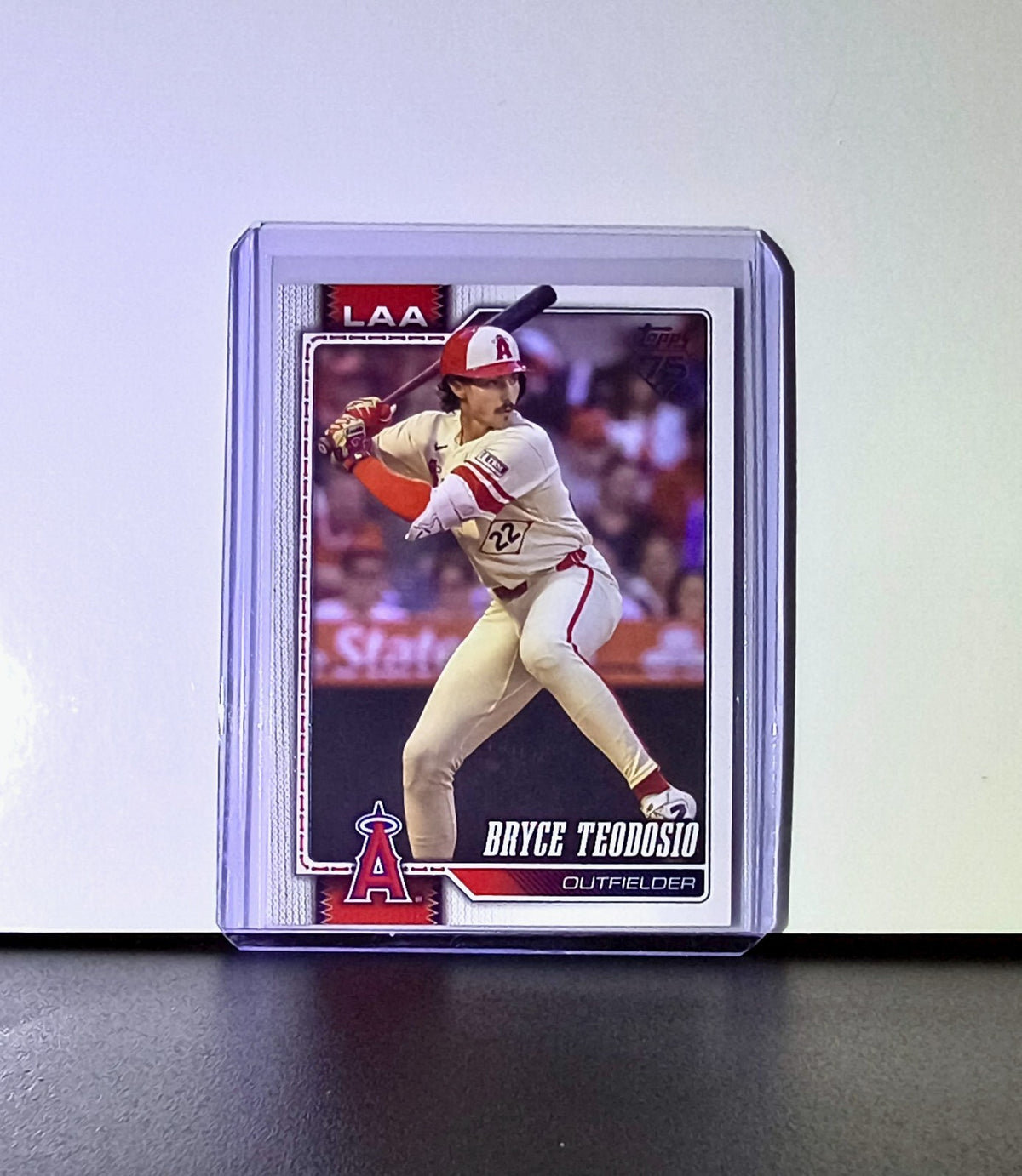 Bryce Teodosio 2026 Topps Update MLB #US280 Card Angels