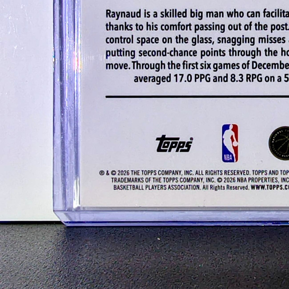 Maxime Raynaud Rookie 2025-26 NBA Topps Chrome Update X-Fractor #193 Card Kings