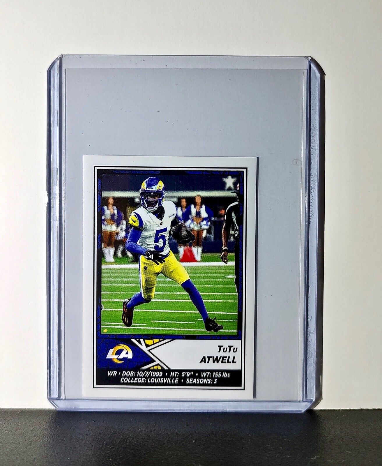 Tutu Atwell 2024 Panini NFL Sticker #510 Los Angeles Rams